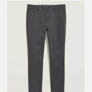 Old Navy Men's Pants. 28x34. Charcoal Gray, Skinny.